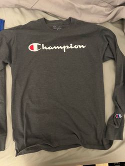 Champion grey  longsleeve shirt