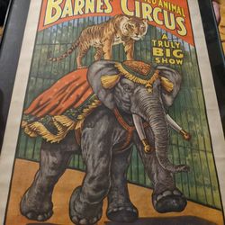 AL G. BARNES MINI POSTER