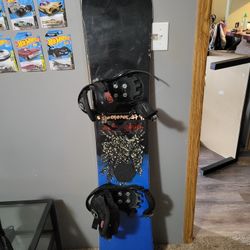 Snowboard And Boots