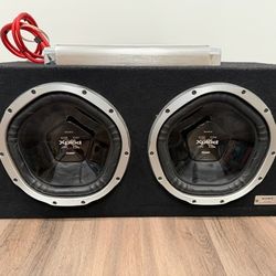 2k Watt Sony Xplod 12" Subwoofers with 2k Watt AudioFonics Amp