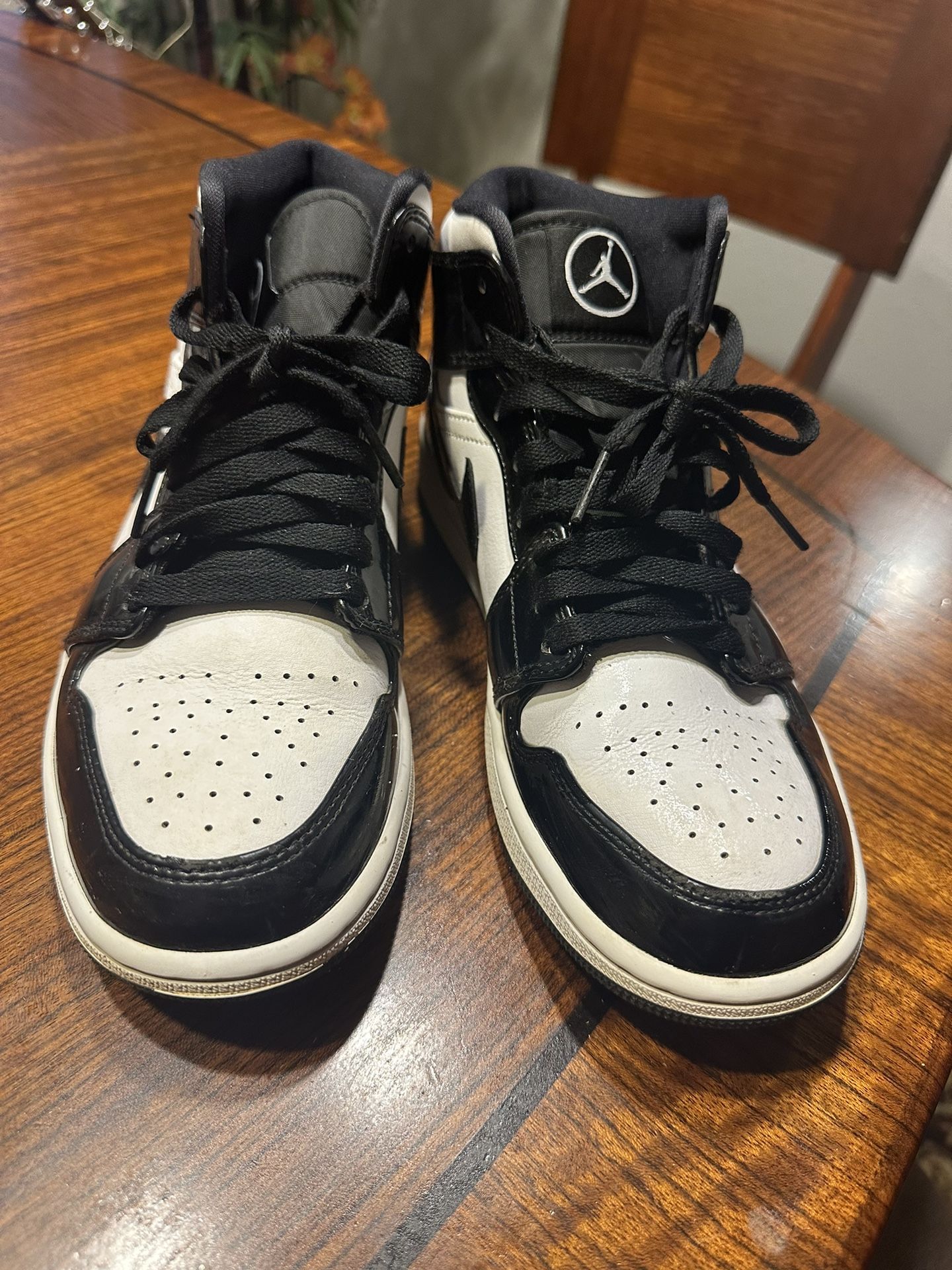 Nike Air Jordan one mid SE All Star carbon fiber black and white