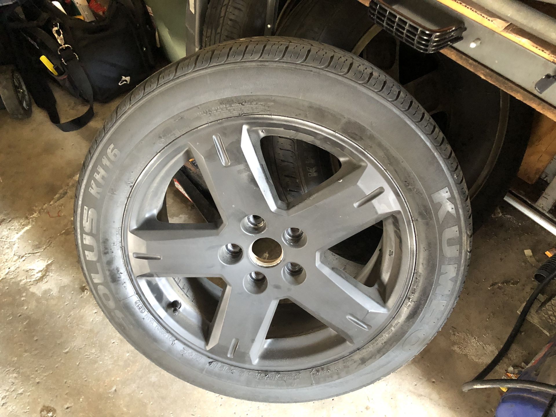 Dodge and Chrysler rims 19 inch looking for small boat inflatable