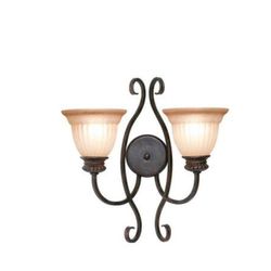 Sale💥New Woodbridge Lighting Fairhaven 2-Light Wall Sconce in Restoration Bronze ( reseda ca)