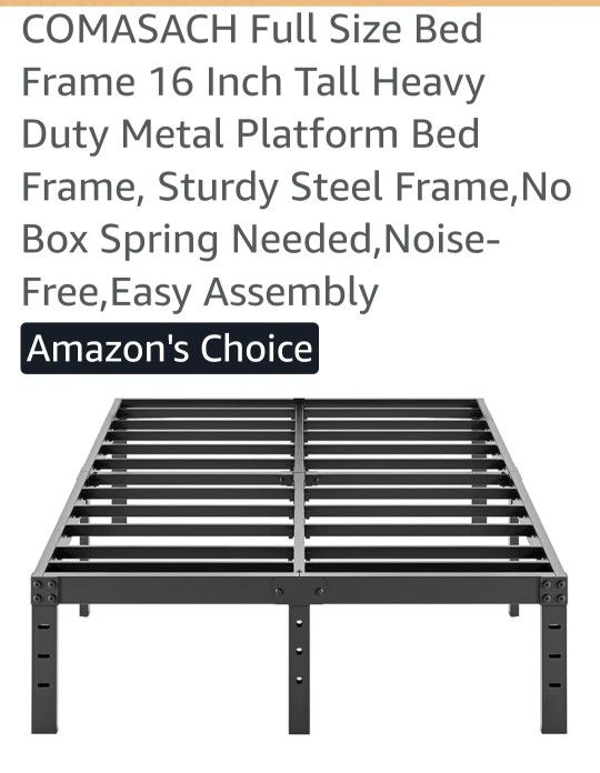 COMASACH Full Size Bed Frame