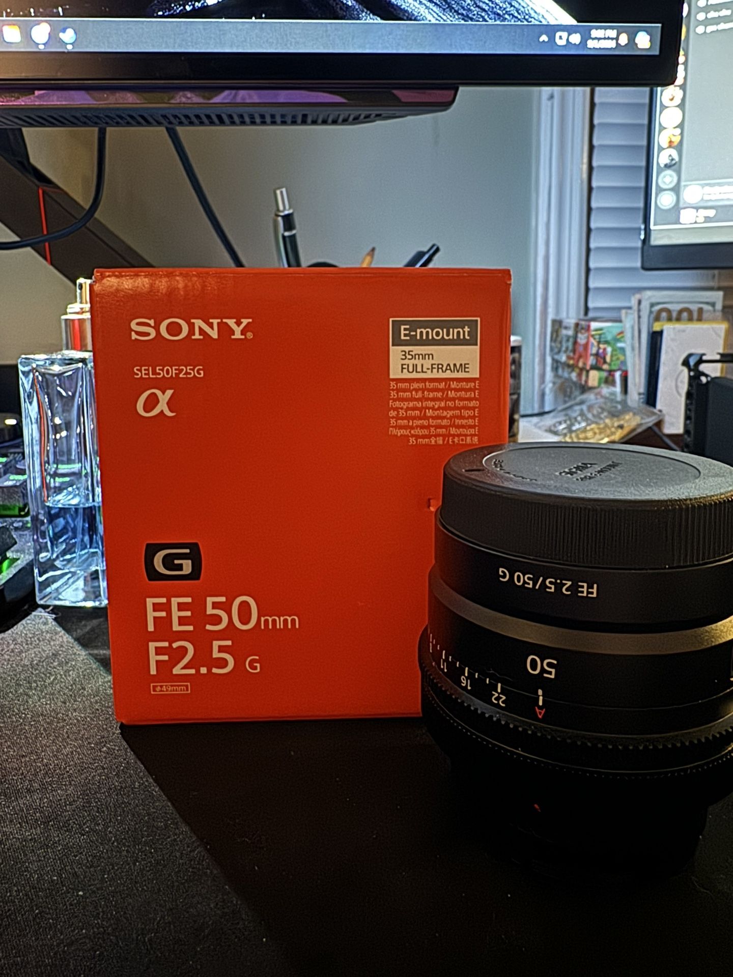 Sony FE 50mm F2.5 G Full-Frame Ultra-Compact G Lens