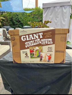 Giant Jenga Tumbling Tower