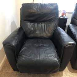 Real Leather Recliner