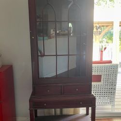 Curio Cabinet Antique 