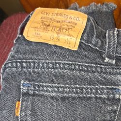 1993 Levi 550 Orange Tab Shorts 