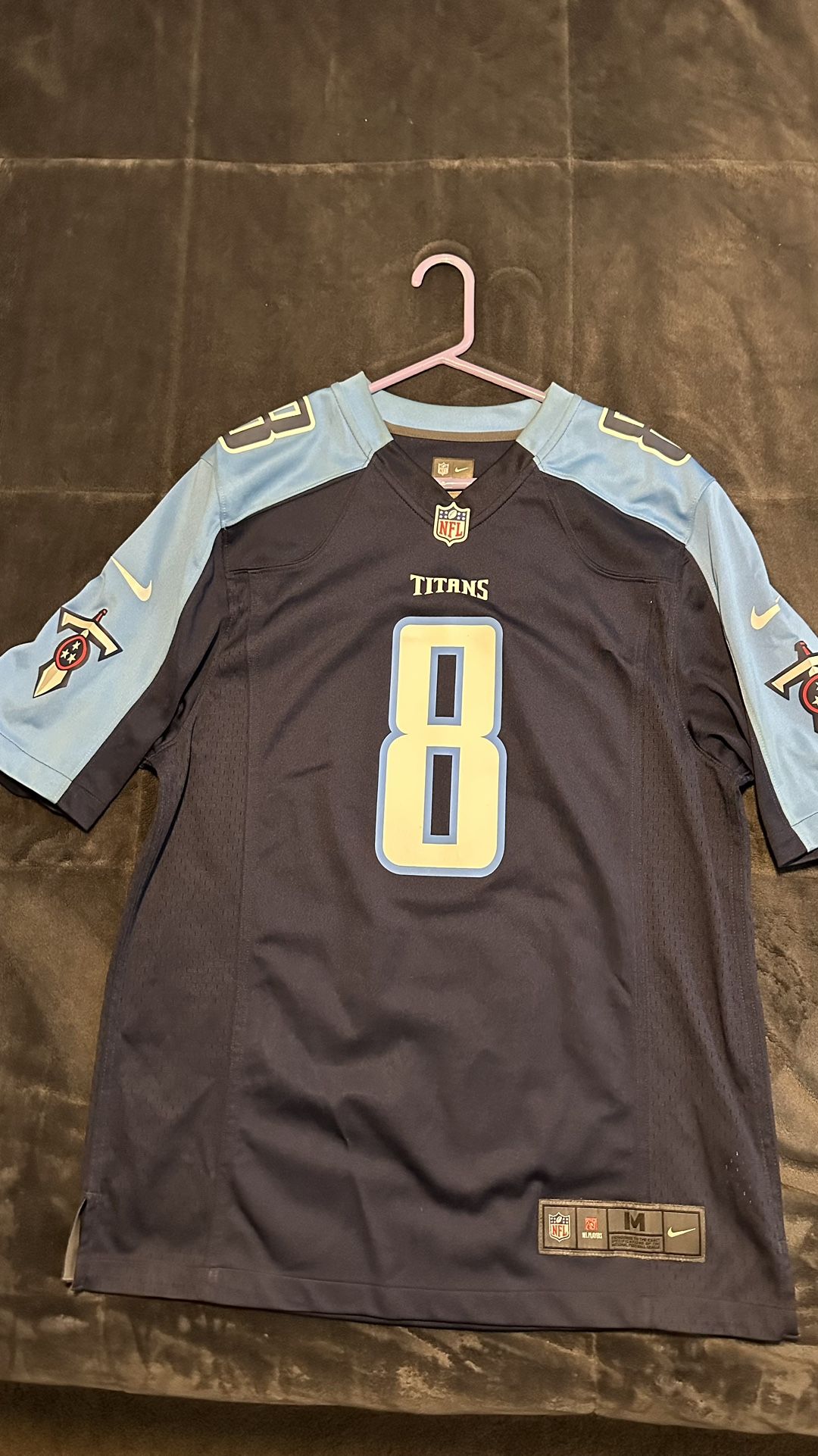 Marcus Mariota #8 NFL Tennessee Titans Jersey