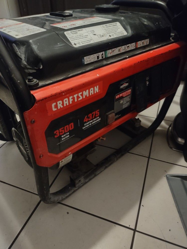 3500/43 75 Craftsman Generator