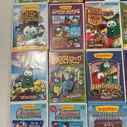 Veggie Tales DVDs 