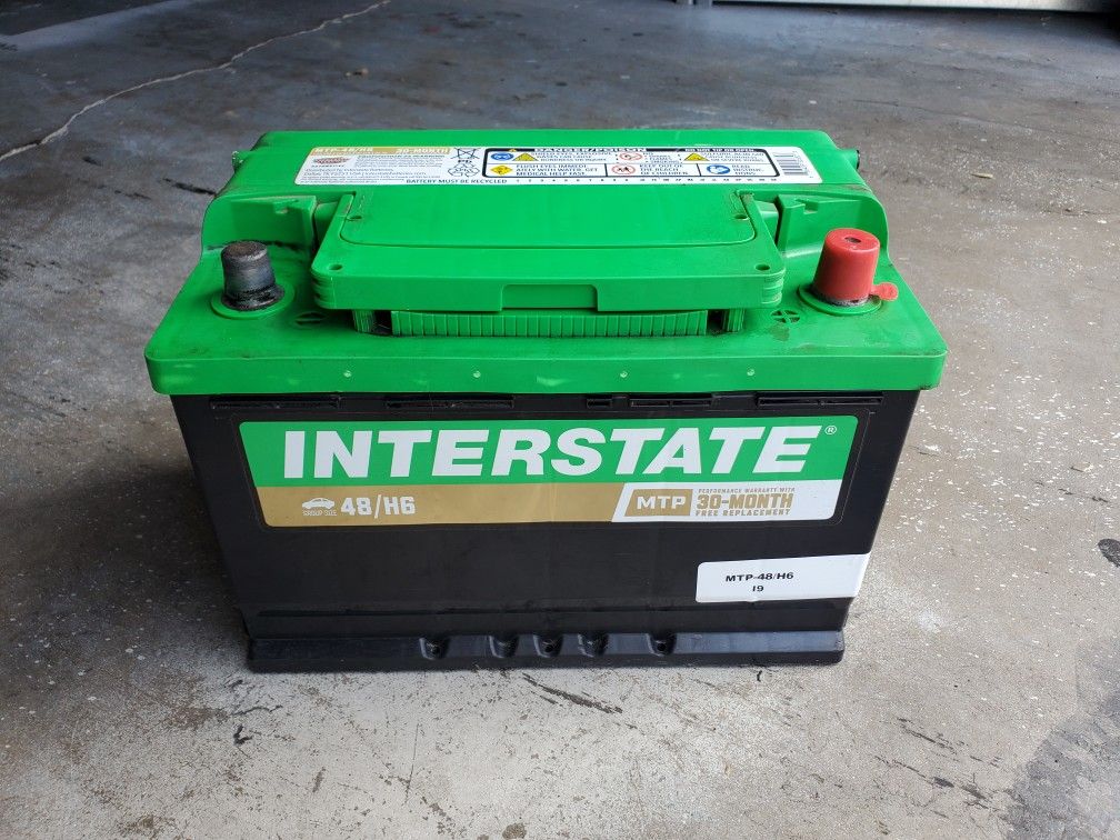 INTERSTATE 48/H6 BATTERY, Group Size H6
730 Cold Cranking Amps (CCA)
2020 // Car, Truck, RV