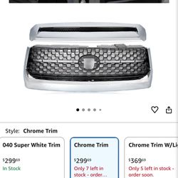 Toyota Tundra  Front And Upper Grill 14-21 OBO