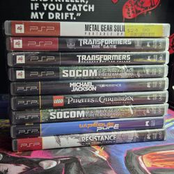 PSP Games