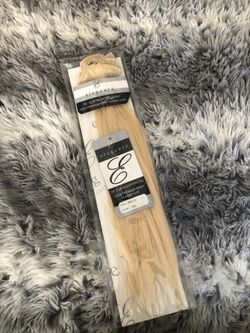 Elegante 100% Premium Remy Human hair 14 inch clip in extensions, silky smooth.