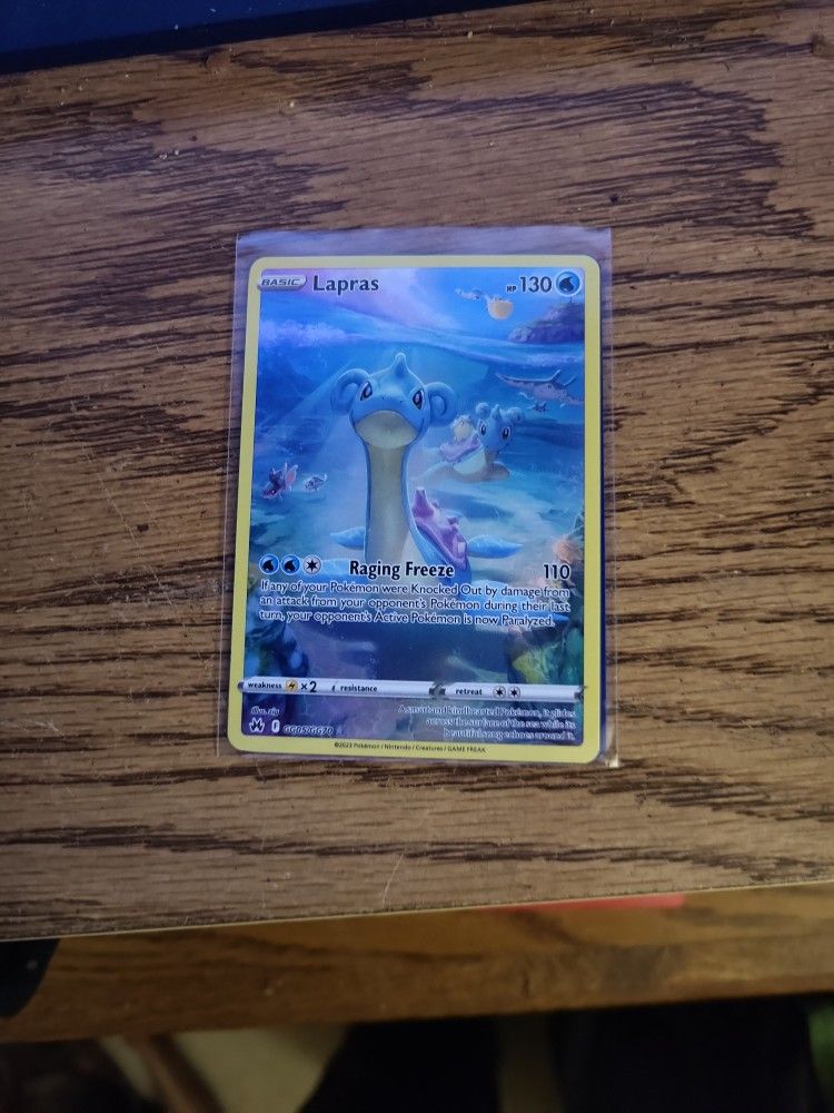 Pokémon Lapras Crown Zenith