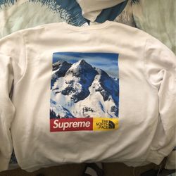 Supreme North face crewneck