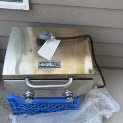 Grill ($50) And Propane Gas Tank ($20)