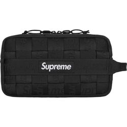 Supreme Woven Utility Bag Black