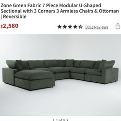 7 Piece Sectional sofa