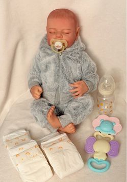 17 Inch Lifelike Reborn Baby Doll- Boy