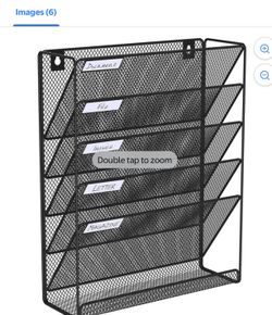 EasyPAG 6-tier hanging wall file holder 