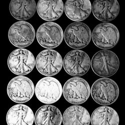 WALKING LIBERTY HALFS