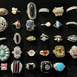 Sterling silver Rings For Sale
