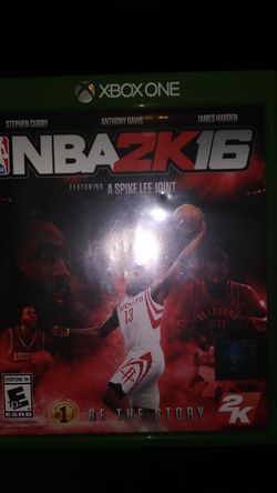 Nba 2K16 xbox one