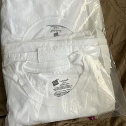 Hanes ComfortSoft 6- T- Shirts Not In Original Packaging  New .