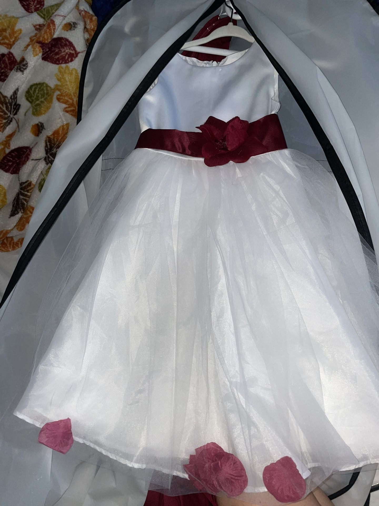 Flower Girl Dress And Brides Maids Dress