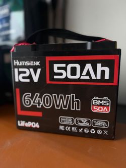 Humsienk 12v Battery 50Ah
