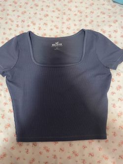 Hollister square neck top
