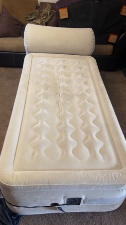 Intex Air Mattress Built In Pump And Headboard 18 Inch.
