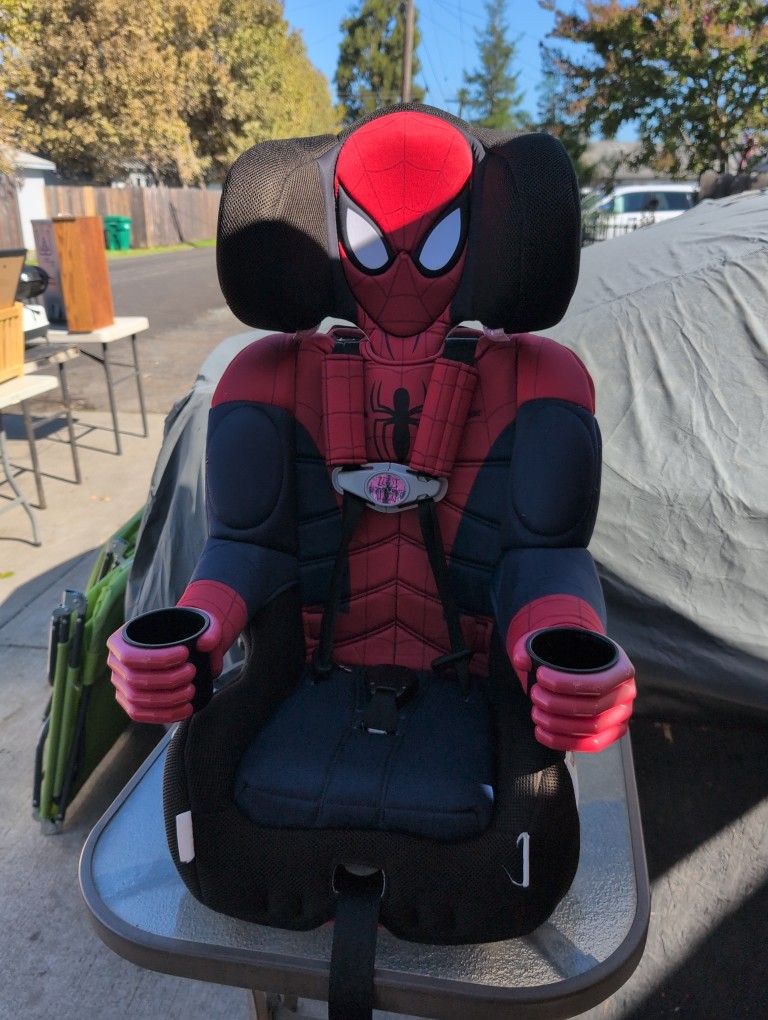 Booster Car Seat Spider Man