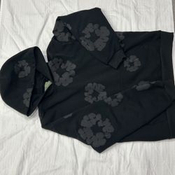 Real Black Denim Tears Hoodie 