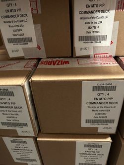 Fall Out Commander Deck sets sealed - mtg Magic the Gathering