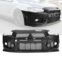 Fits 08-15 Mitsubishi Lancer FQ FQ440 Style Front Bumper Cover Conversion PP