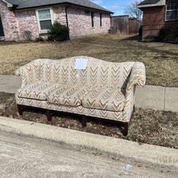 Free Couch, Dirty But Very Solid. 