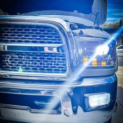 Led Headlights Size 9007 Luces 6000k Bright Glacier White 