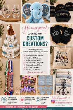 Custom made items