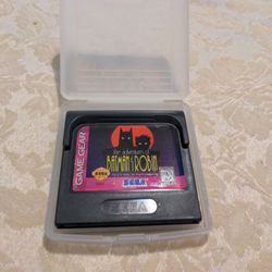 Sega Game Gear Used Game The Adventure Of Batman And Robin.