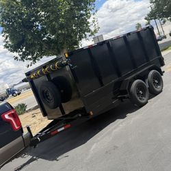2027 Dump Trailer 4ft Tall 8ft Wide