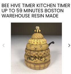 Boston Warehouse Beehive Kitchen Timer