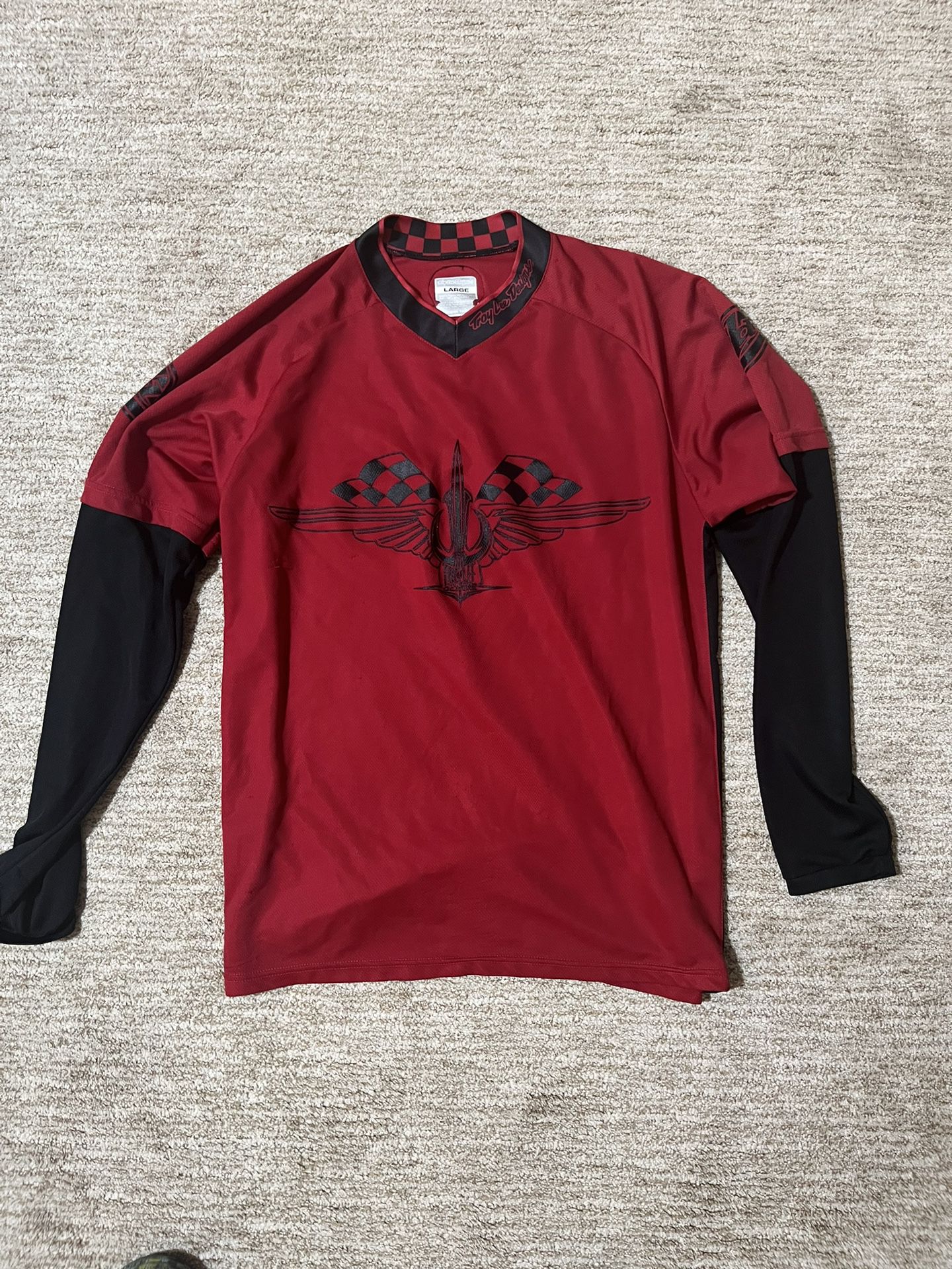 Troy Lee Designs long sleeve MTB jersey