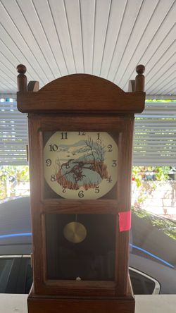 Small geese clock