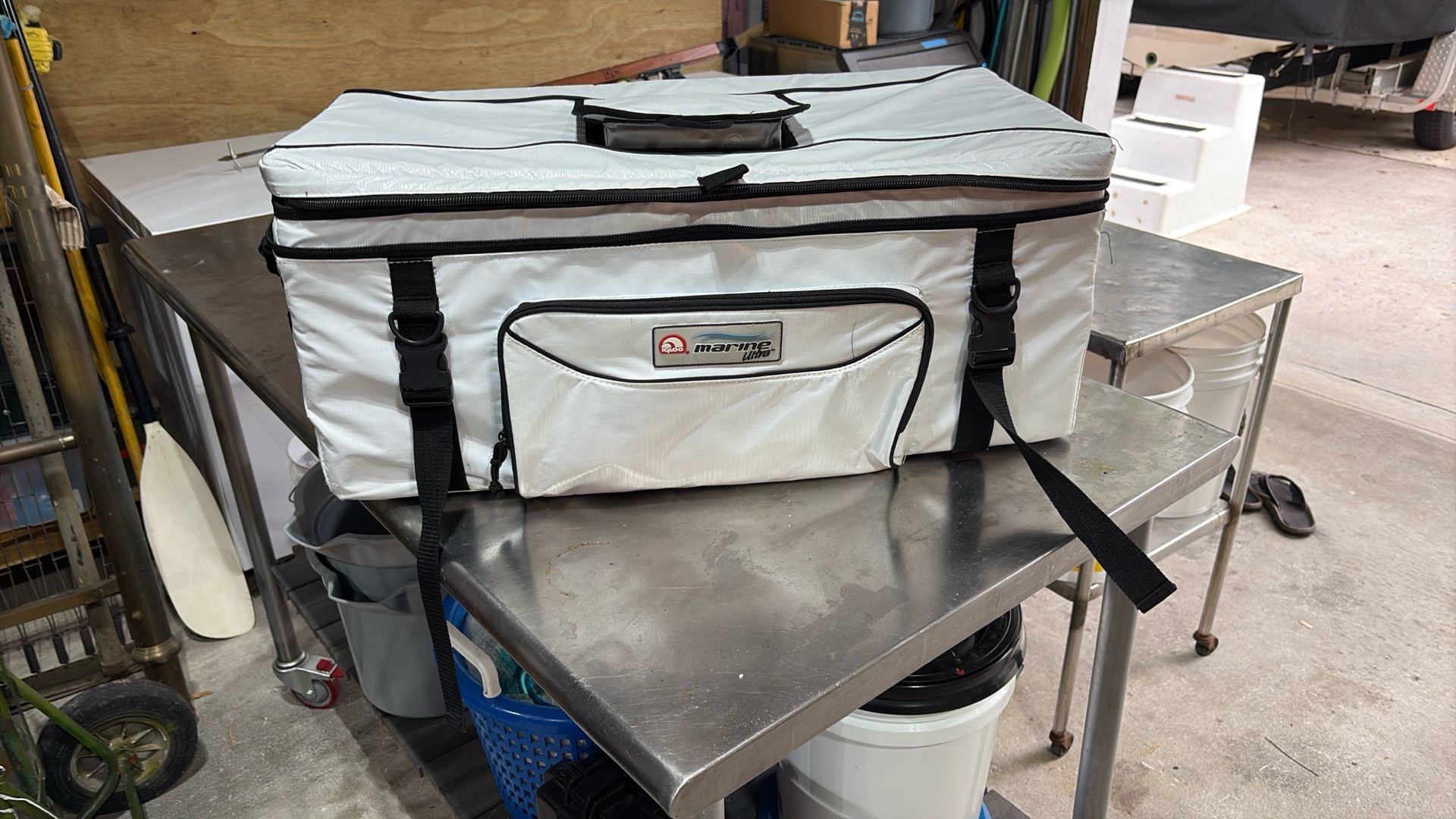 Marine Ultra soft sided cooler.