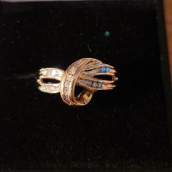 10kt Gold Diamond Ring