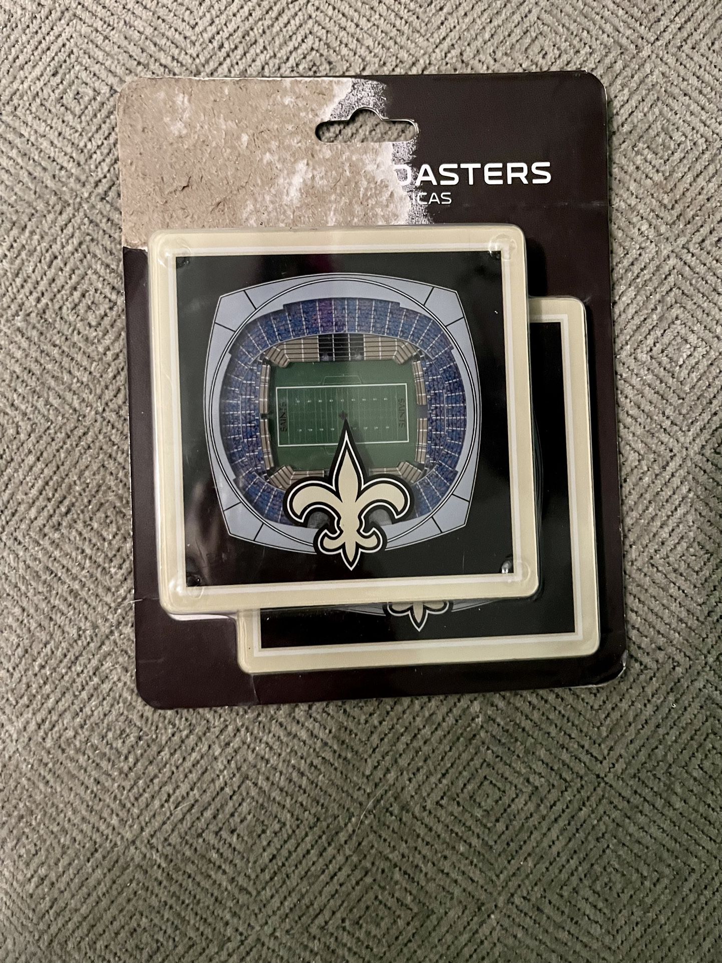 New Orleans Saints 3D StadiumView Coasters